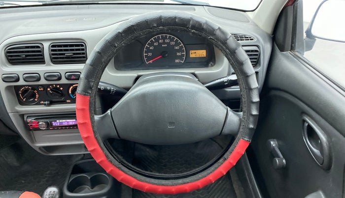 2012 Maruti Alto LXI, Petrol, Manual, 41,411 km, Steering Wheel Close Up