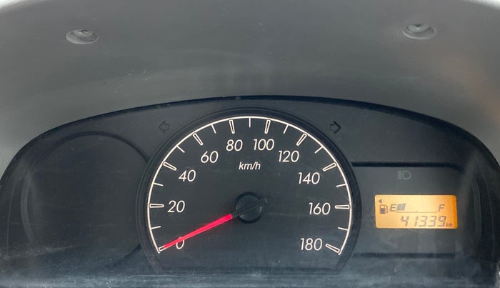 2012 Maruti Alto LXI, Petrol, Manual, 41,411 km, Odometer Image