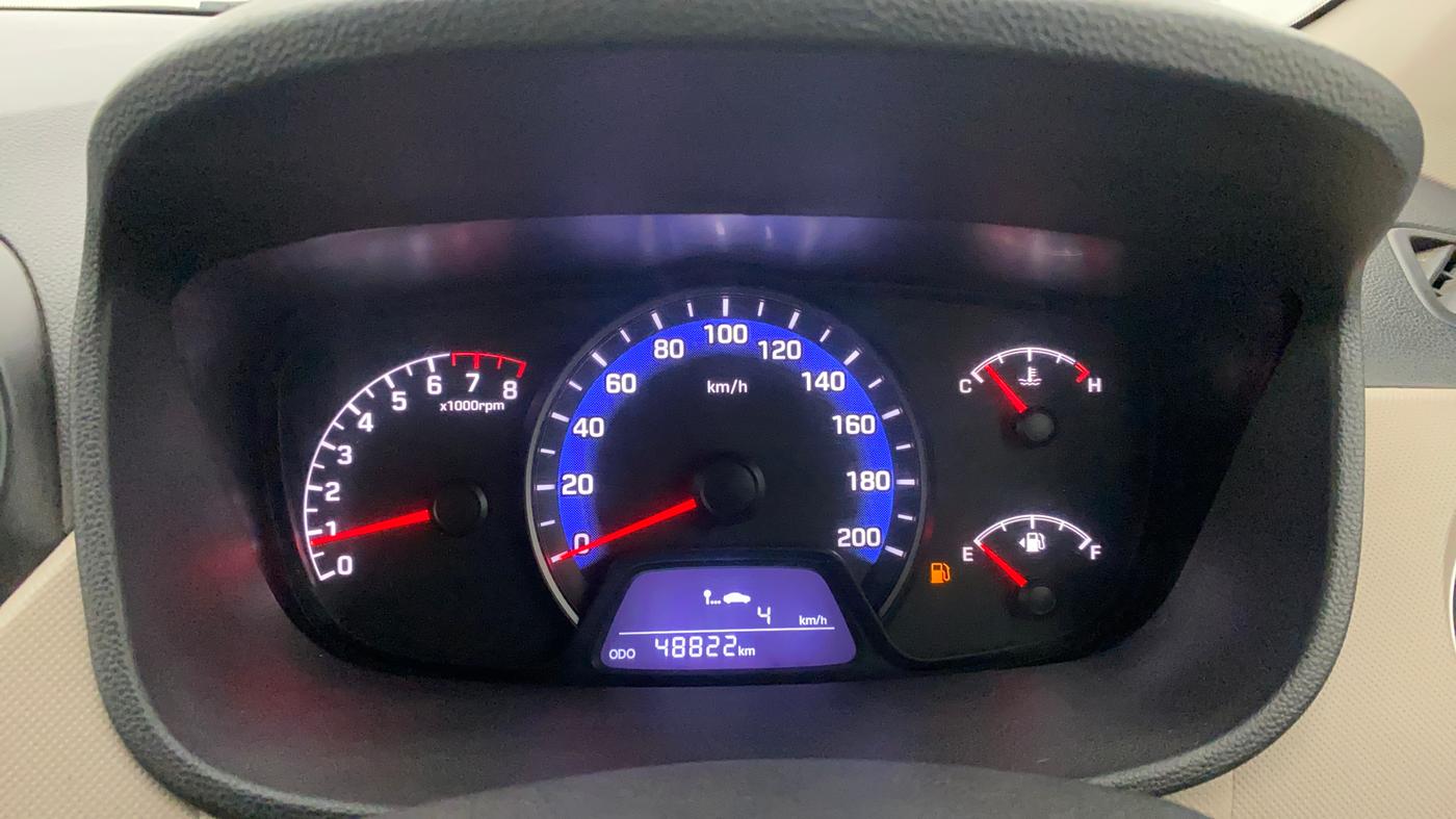2016 Hyundai Xcent S 1.2, Petrol, Manual, 48,793 km, Odometer Image