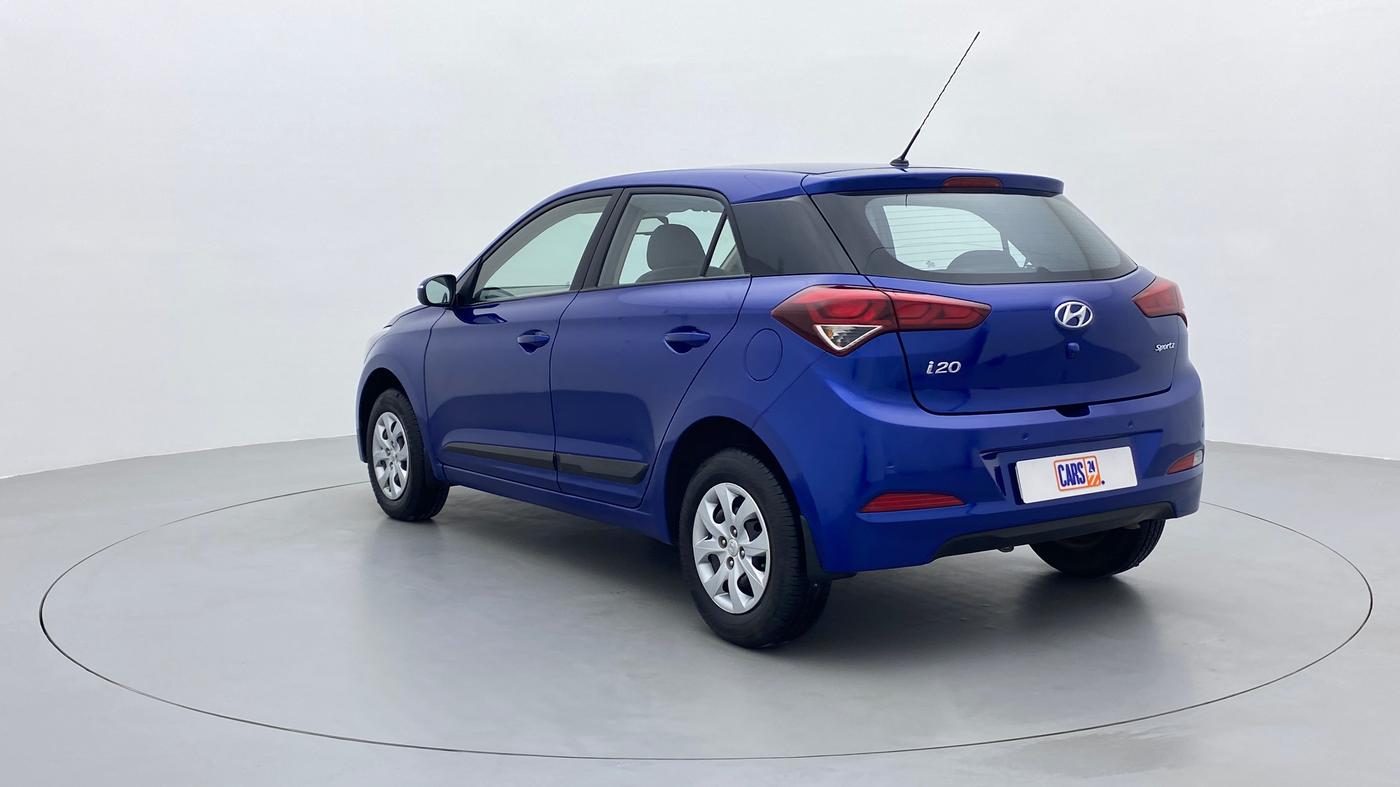 2016 Hyundai Elite i20 SPORTZ 1.2, Petrol, Manual, 81,606 km, Left Back Diagonal