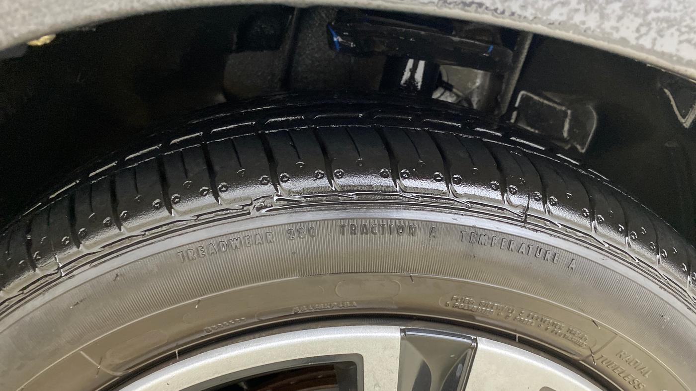 2024 Tata TIAGO NRG XZ AMT, Petrol, Automatic, 6,374 km, Right Front Tyre Tread