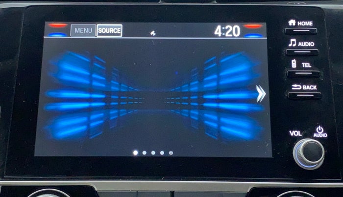 2019 Honda Civic ZX CVT PETROL, Petrol, Automatic, 24,980 km, Infotainment System