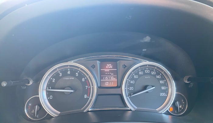 2018 Maruti Ciaz S 1.4 MT PETROL, Petrol, Manual, 1,15,740 km, Odometer Image