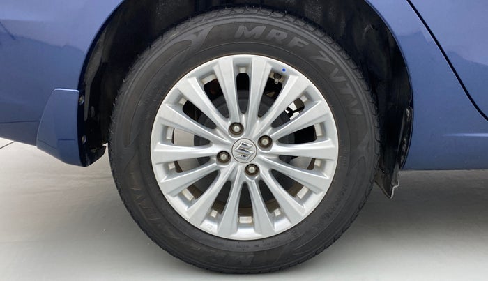 2018 Maruti Ciaz ZETA 1.4  AT PETROL, Petrol, Automatic, 59,079 km, Right Rear Wheel