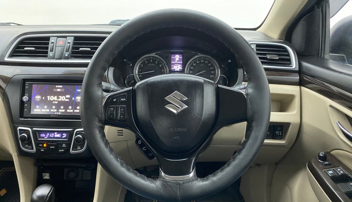 2018 Maruti Ciaz ZETA 1.4  AT PETROL, Petrol, Automatic, 59,079 km, Steering Wheel Close Up
