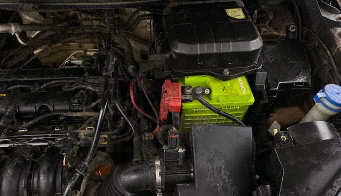 2017 Ford Ecosport TITANIUM 1.5L PETROL AT, Petrol, Automatic, 1,14,990 km, Engine View - Left