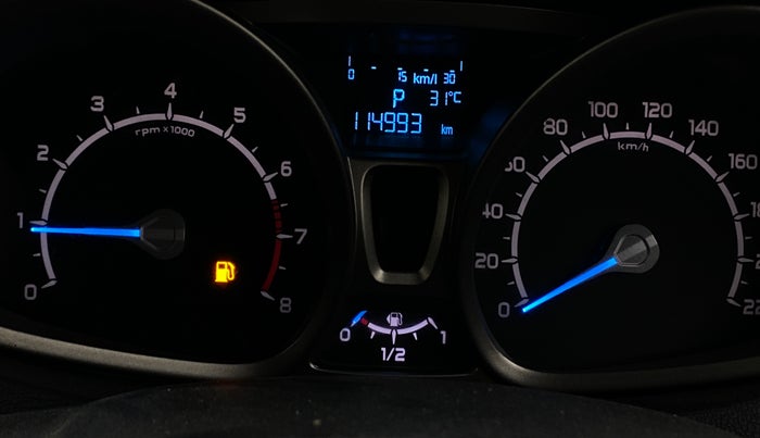 2017 Ford Ecosport TITANIUM 1.5L PETROL AT, Petrol, Automatic, 1,14,990 km, Odometer Image