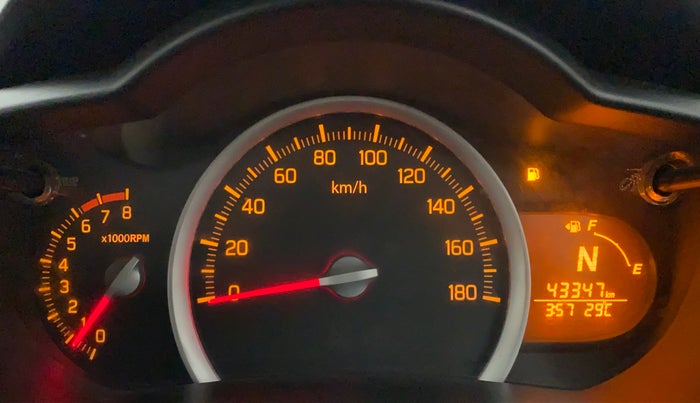 2014 Maruti Celerio VXI AMT, Petrol, Automatic, 43,453 km, Odometer Image