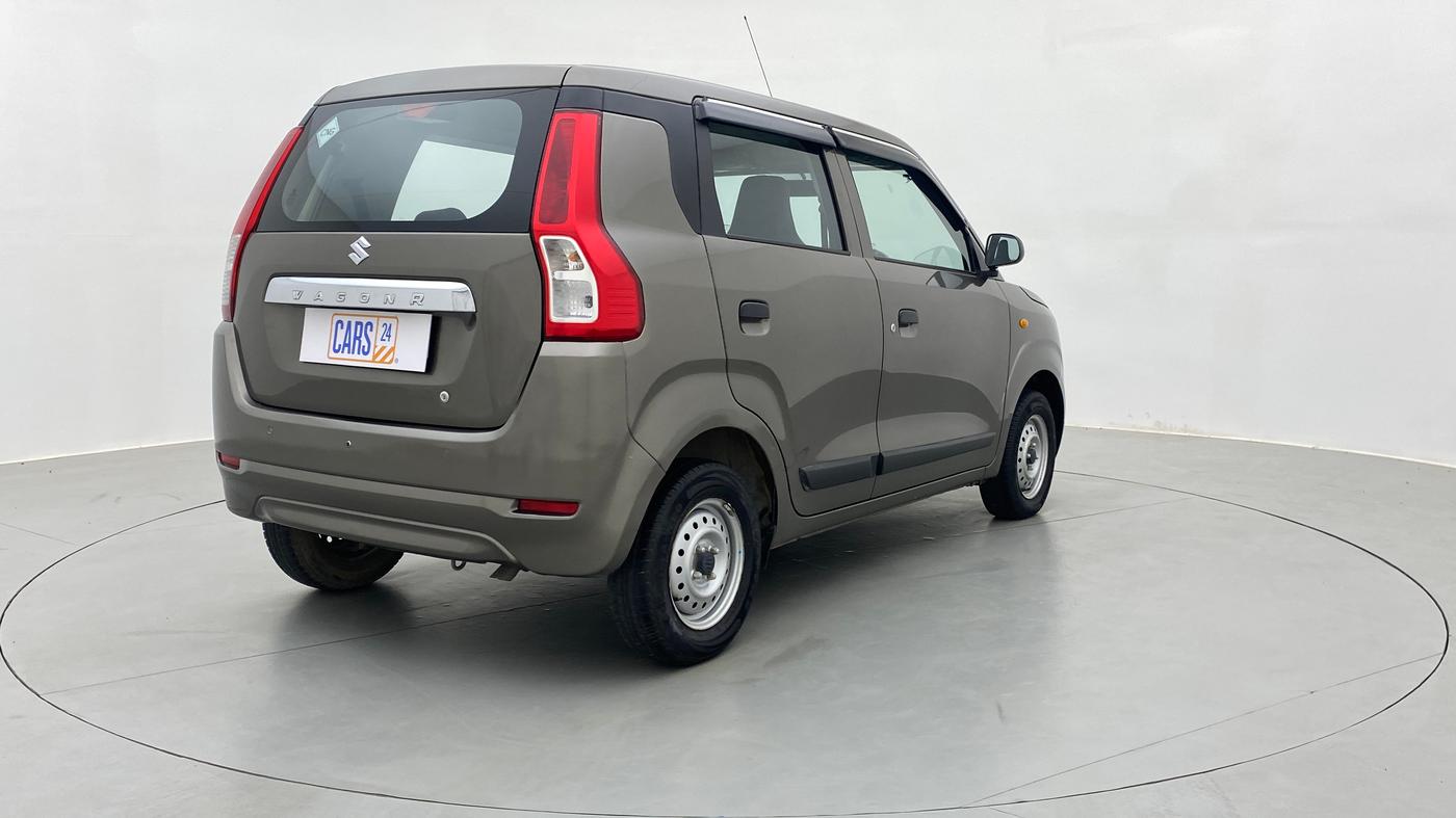2021 Maruti New Wagon-R 1.0 Lxi (o) cng, CNG, Manual, 36,016 km, Right Back Diagonal