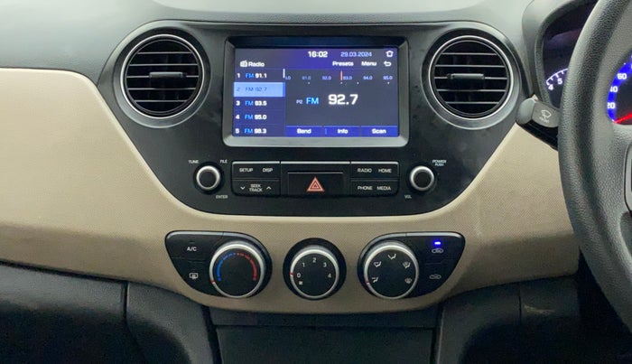 2017 Hyundai Xcent SX 1.2, CNG, Manual, 66,650 km, Air Conditioner