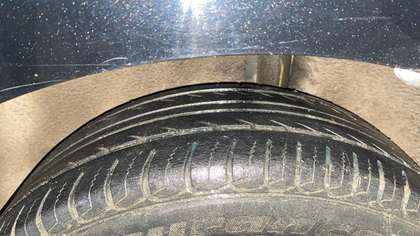 2016 Ford Ecosport TITANIUM 1.5L PETROL AT, Petrol, Automatic, 83,021 km, Left Rear Tyre Tread