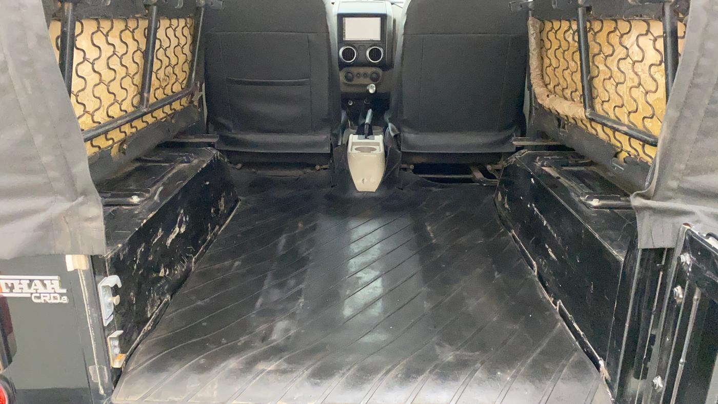 2017 Mahindra Thar CRDE 4X4 AC, Diesel, Manual, 39,422 km, Boot Inside