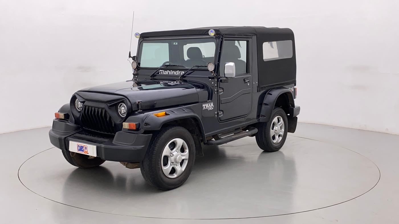 2017 Mahindra Thar CRDE 4X4 AC, Diesel, Manual, 39,422 km, Left Front Diagonal