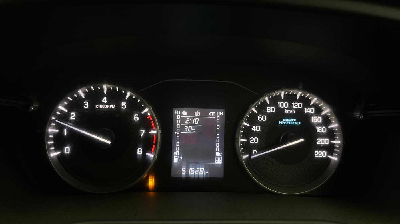 2023 Maruti BREZZA VXI SMART HYBRID, Petrol, Manual, 51,609 km, Odometer Image