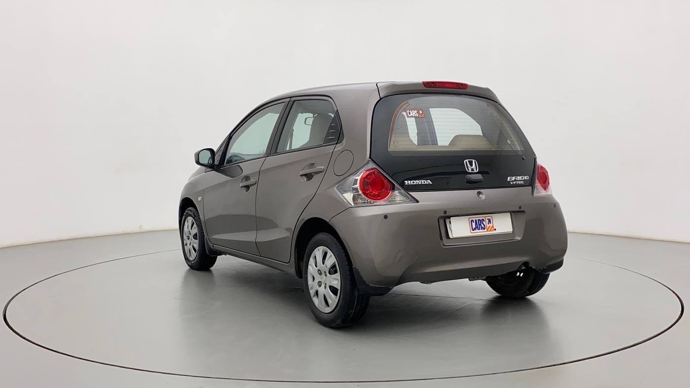 2013 Honda Brio S MT, Petrol, Manual, 27,460 km, Left Back Diagonal