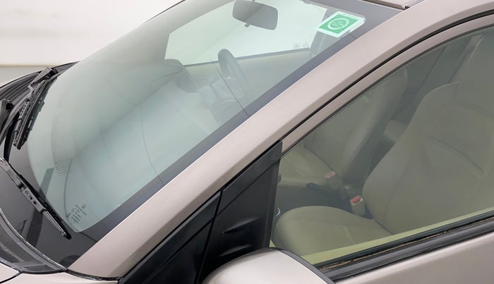 2013 Honda Brio S MT, Petrol, Manual, 27,460 km, Left A pillar - Paint is slightly faded