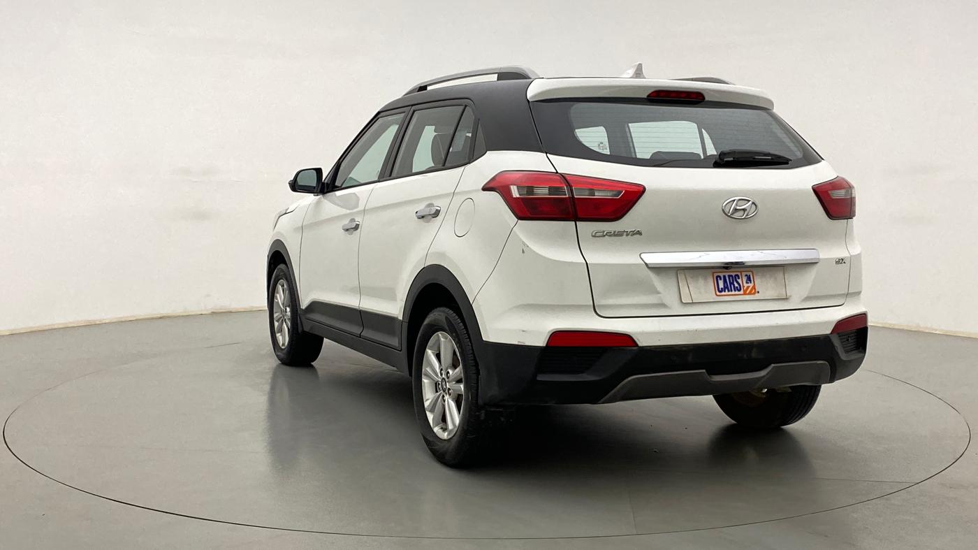 2016 Hyundai Creta 1.6 SX PLUS PETROL, Petrol, Manual, 82,962 km, Left Back Diagonal