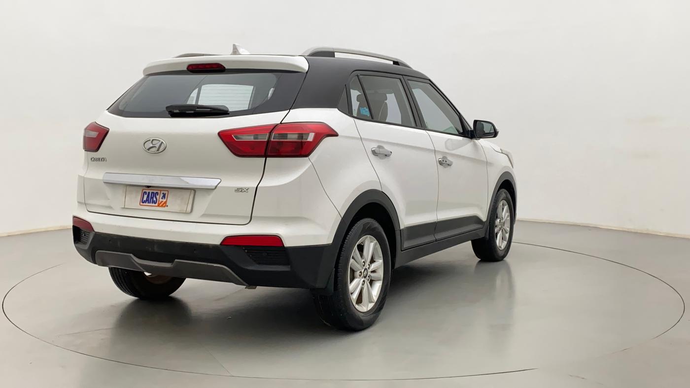 2016 Hyundai Creta 1.6 SX PLUS PETROL, Petrol, Manual, 82,962 km, Right Back Diagonal