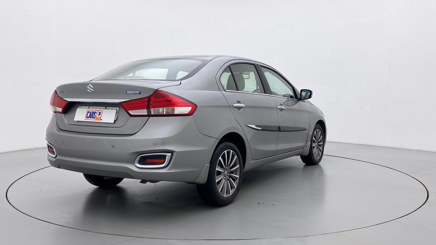 2019 Maruti Ciaz ALPHA 1.5 AT SHVS, Petrol, Automatic, 50,335 km, Right Back Diagonal