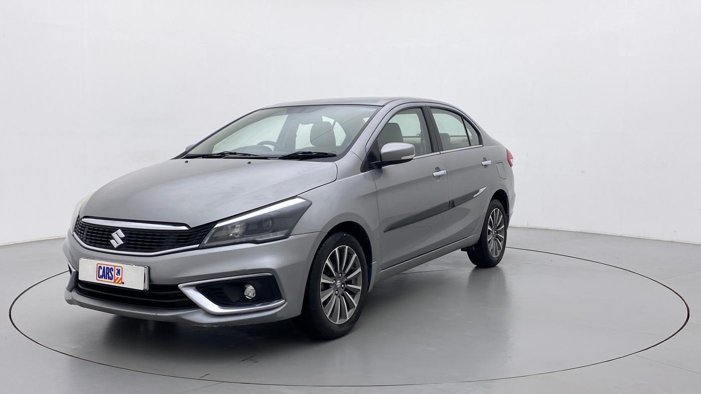2019 Maruti Ciaz ALPHA 1.5 AT SHVS, Petrol, Automatic, 50,335 km, Left Front Diagonal