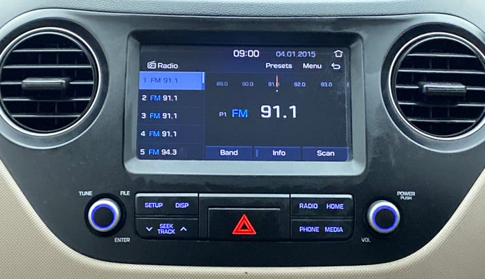 2018 Hyundai Xcent SX 1.2 CRDI, Diesel, Manual, 59,072 km, Infotainment System