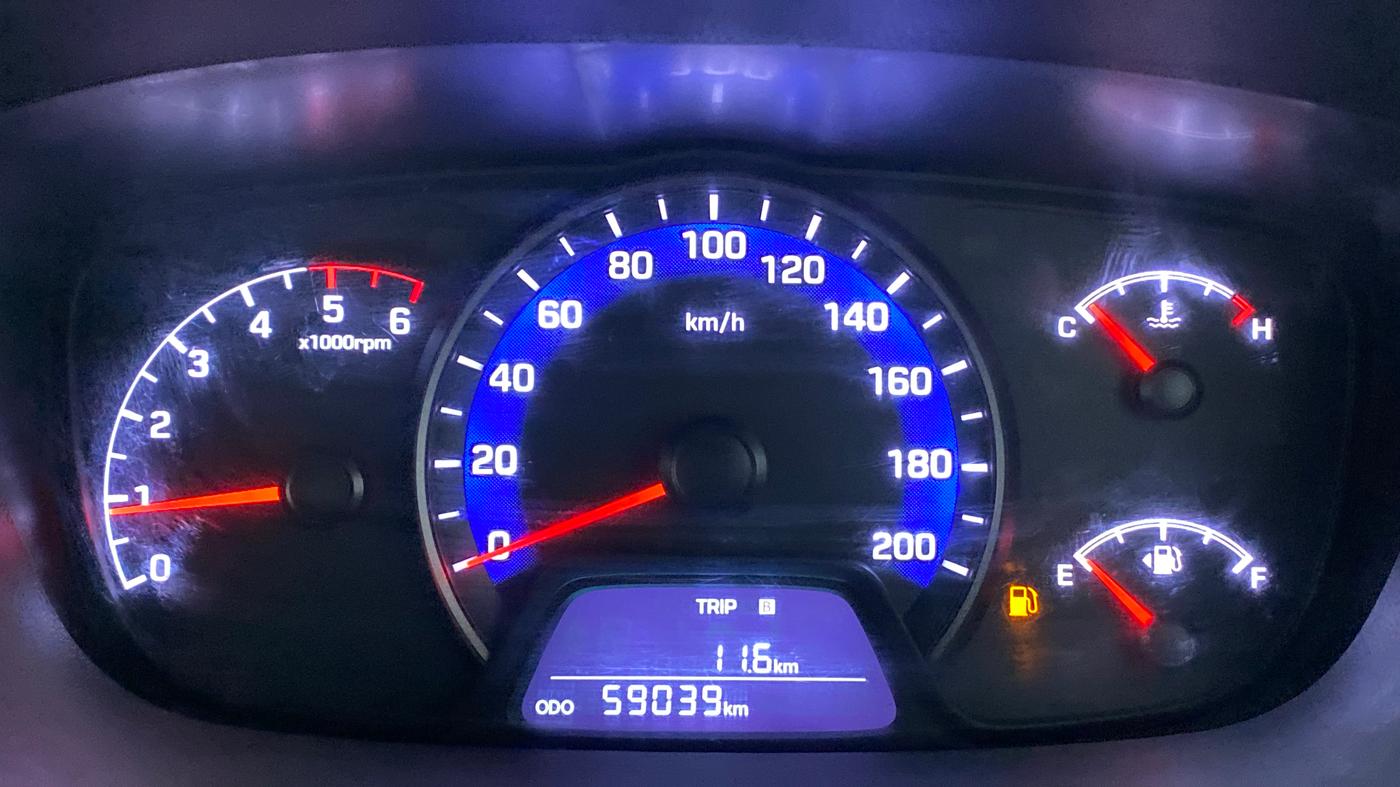 2018 Hyundai Xcent SX 1.2 CRDI, Diesel, Manual, 59,072 km, Odometer Image