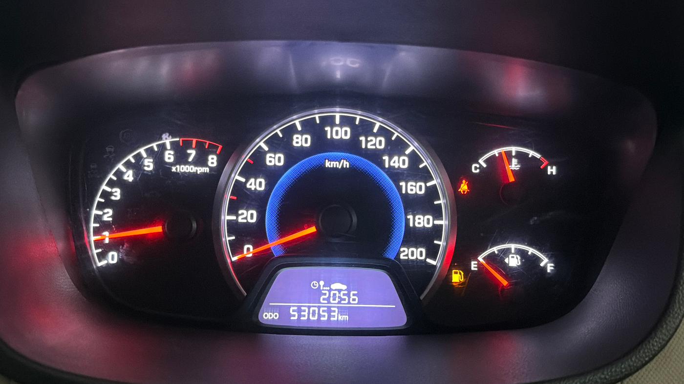 2016 Hyundai Grand i10 MAGNA 1.2 KAPPA VTVT, CNG, Manual, 53,044 km, Odometer Image