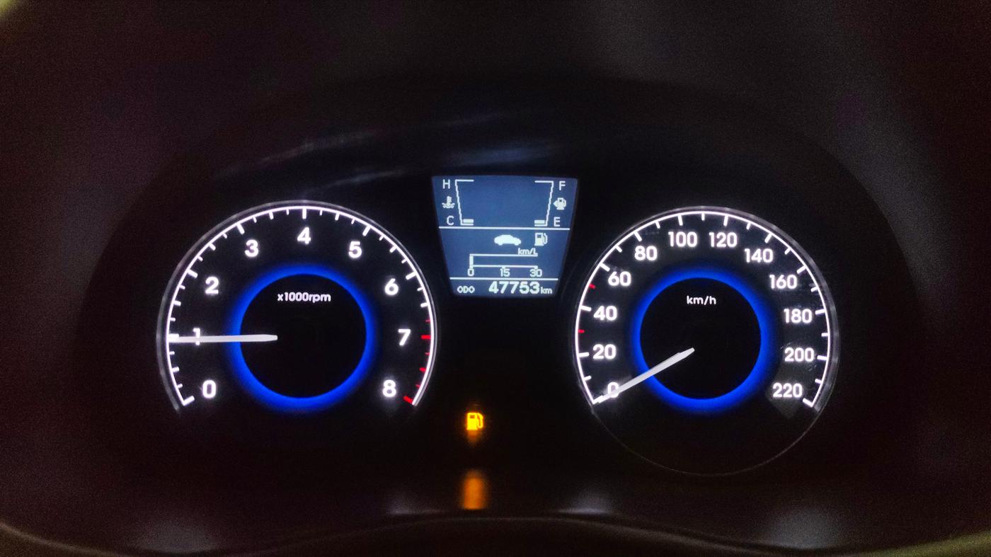 2014 Hyundai Verna FLUIDIC 1.6 VTVT SX OPT, Petrol, Manual, 47,752 km, Odometer Image