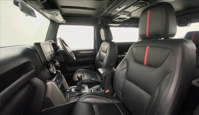 2021 Mahindra Thar LX PETROL HT 4WD AT, Petrol, Automatic, 27,408 km, Right Side Front Door Cabin