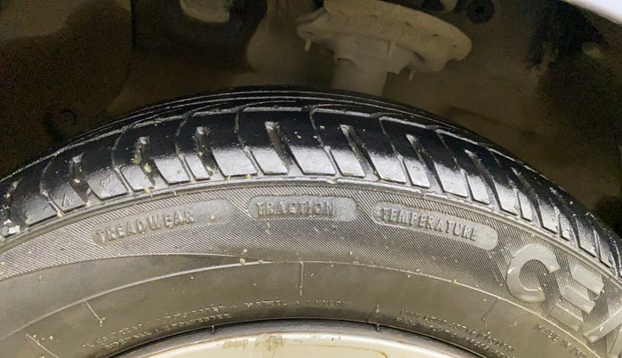 2015 Hyundai Xcent S 1.2, Petrol, Manual, 86,802 km, Left Front Tyre Tread