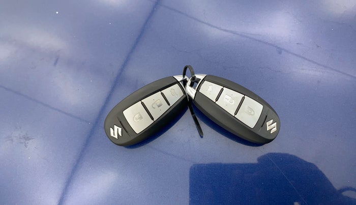 2020 Maruti Ciaz ALPHA  AT 1.5 SHVS PETROL, Petrol, Automatic, 14,845 km, Key Close Up