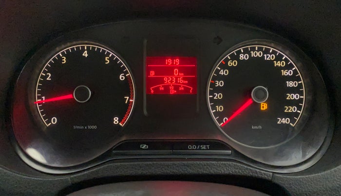 2011 Volkswagen Polo HIGHLINE1.2L, Petrol, Manual, 92,316 km, Odometer Image