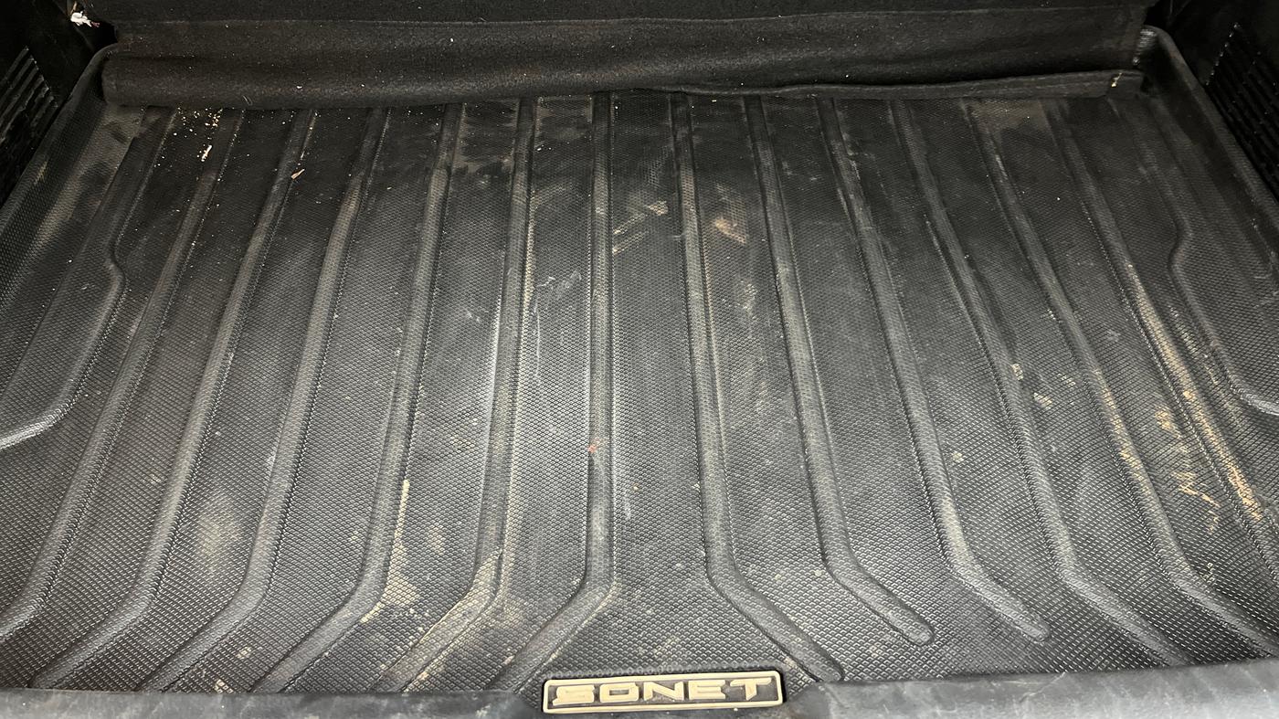2021 KIA SONET HTX 1.5, Diesel, Manual, 70,806 km, Boot Inside