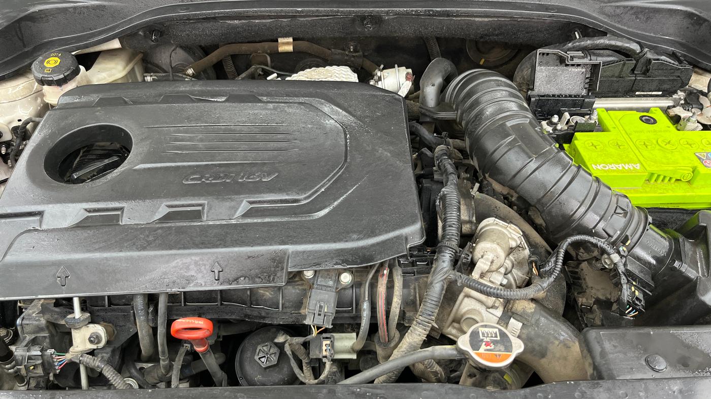 2021 KIA SONET HTX 1.5, Diesel, Manual, 70,806 km, Engine View