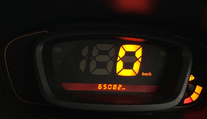 2017 Renault Kwid RXT 1.0, Petrol, Manual, 65,079 km, Odometer Image