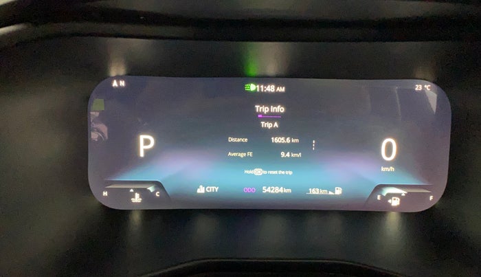 2023 Tata NEXON FEARLESS PLUS S 1.2 REVOTRON 7 DCA DT, Petrol, Automatic, 54,283 km, Odometer Image
