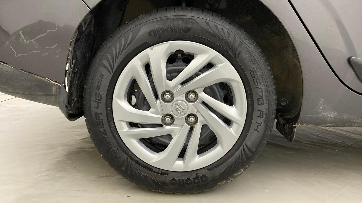 2021 Hyundai AURA S 1.2 CNG, CNG, Manual, 25,163 km, Right Rear Wheel