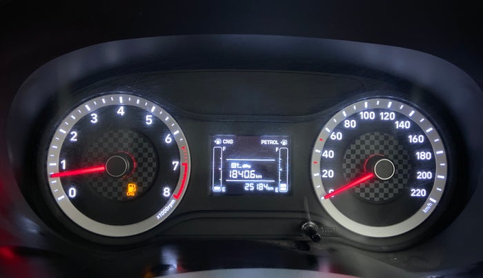 2021 Hyundai AURA S 1.2 CNG, CNG, Manual, 25,163 km, Odometer Image