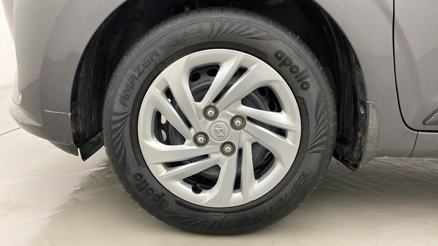 2021 Hyundai AURA S 1.2 CNG, CNG, Manual, 25,163 km, Left Front Wheel