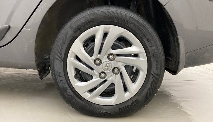 2021 Hyundai AURA S 1.2 CNG, CNG, Manual, 25,163 km, Left Rear Wheel