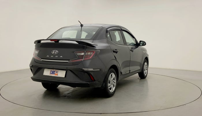 2021 Hyundai AURA S 1.2 CNG, CNG, Manual, 25,163 km, Right Back Diagonal