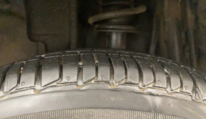 2023 Tata TIGOR XZA PLUS PETROL, Petrol, Automatic, 13,607 km, Left Rear Tyre Tread