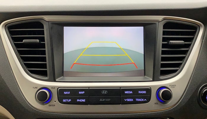 2017 Hyundai Verna 1.6 VTVT SX (O) AT, Petrol, Automatic, 29,735 km, Parking Camera