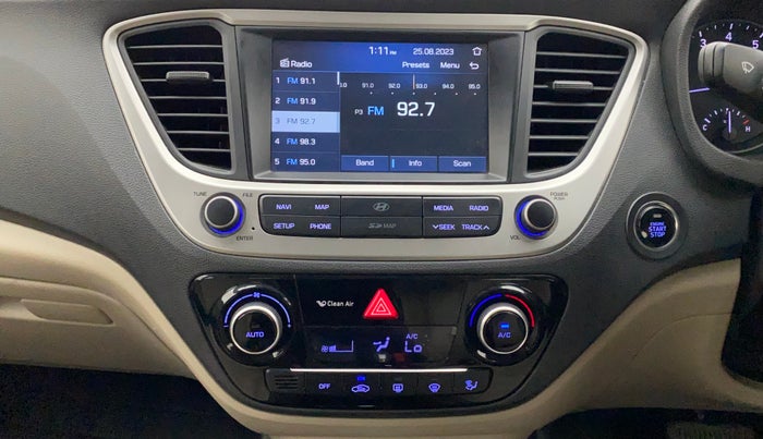 2017 Hyundai Verna 1.6 VTVT SX (O) AT, Petrol, Automatic, 29,735 km, Air Conditioner