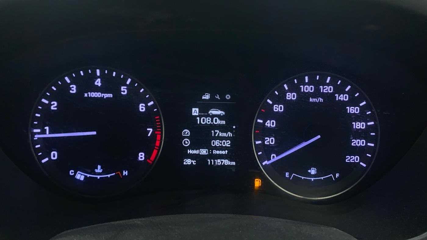 2017 Hyundai i20 Active 1.2 SX, Petrol, Manual, 1,11,635 km, Odometer Image