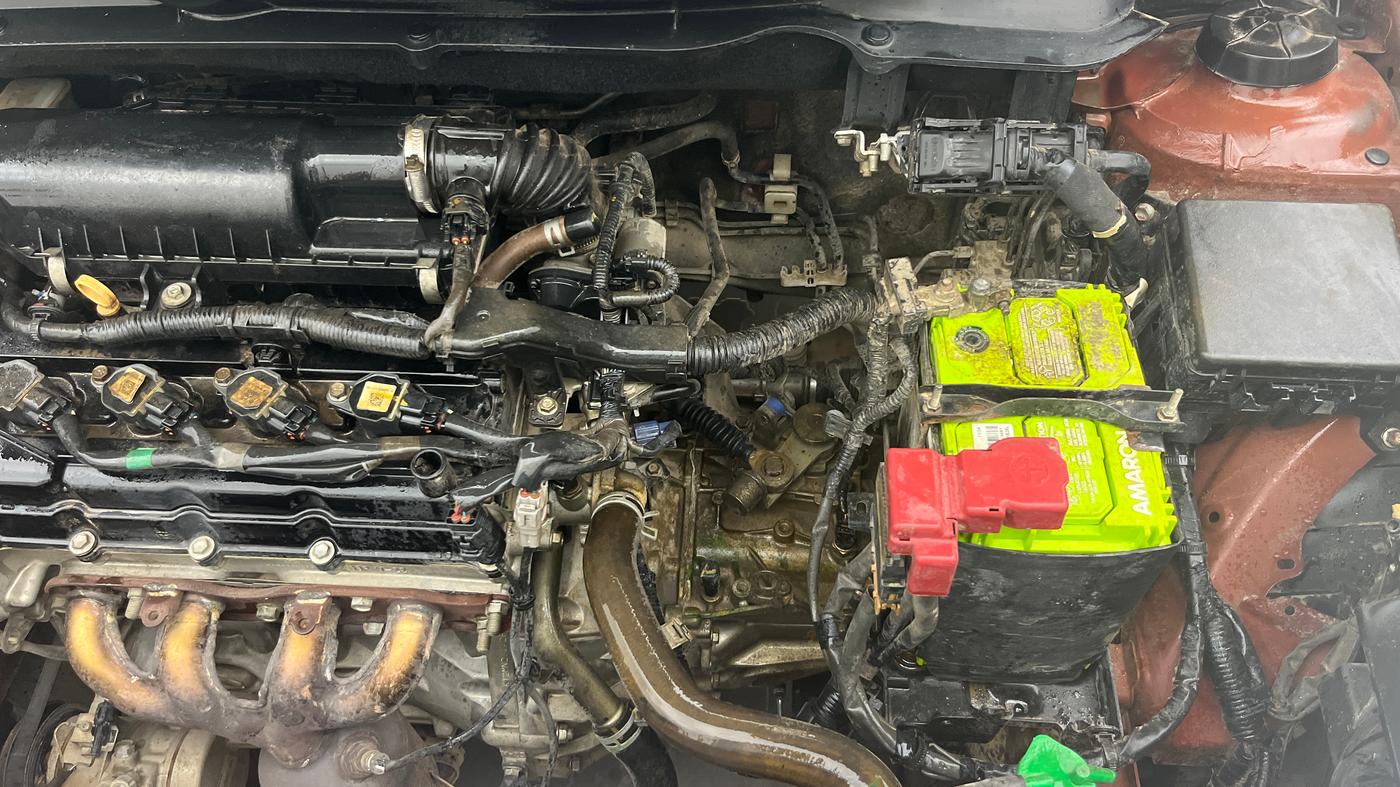 2017 Maruti Dzire VXI, Petrol, Manual, 77,355 km, Engine View - Left