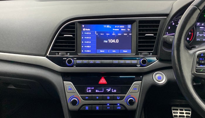 2017 Hyundai New Elantra 2.0 SX AT PETROL, Petrol, Automatic, 54,736 km, Air Conditioner