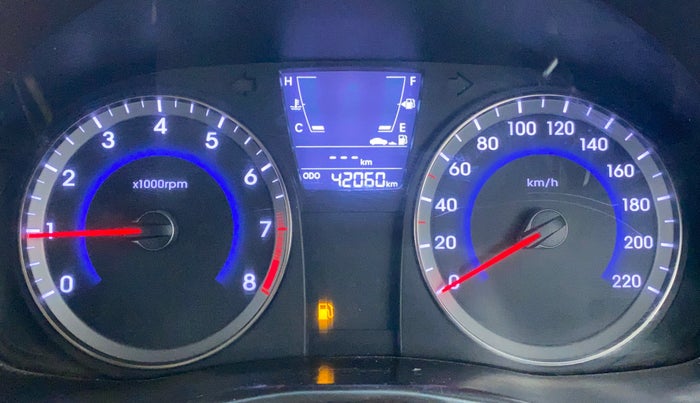 2015 Hyundai Verna FLUIDIC 1.6 VTVT S, Petrol, Manual, 42,111 km, Odometer Image