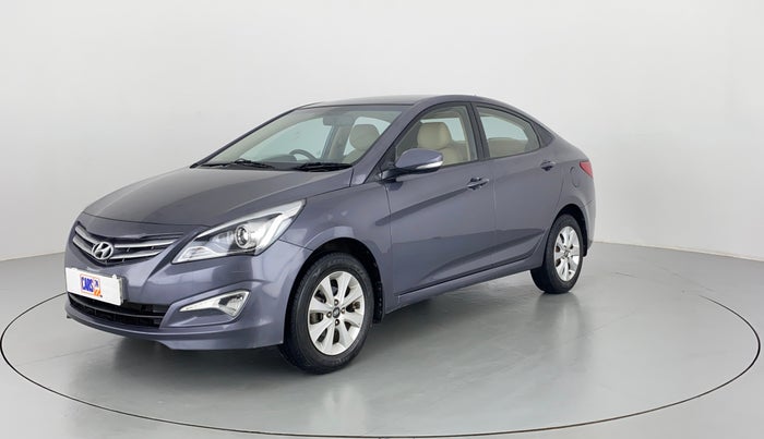 2015 Hyundai Verna FLUIDIC 1.6 VTVT S, Petrol, Manual, 42,111 km, Left Front Diagonal