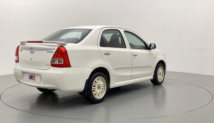 2011 Toyota Etios VX, Petrol, Manual, 54,675 km, Right Back Diagonal